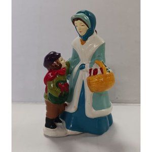 Vintage Avon McConnells Corners, Colonial Village Figures, Avon Holiday Village